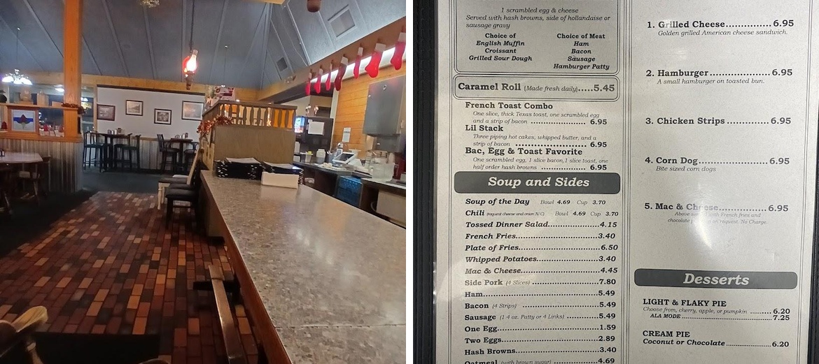 Gallagher's Game Time Grill Menu